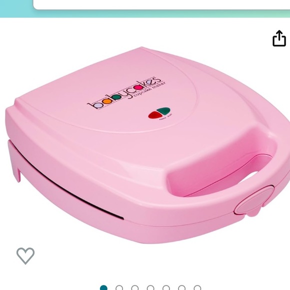 🧁BABYCAKES pink CUPCAKE baker NWOT - Picture 2 of 12